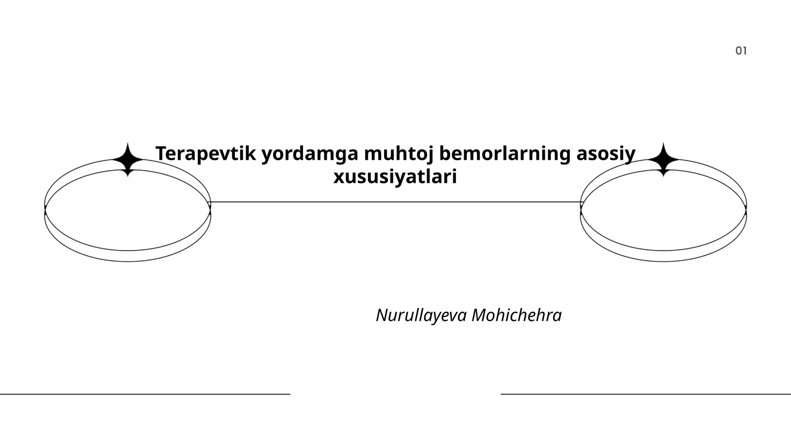 Terapevtik yordamga muhtoj bemorlarning asosiy xususiyatlari