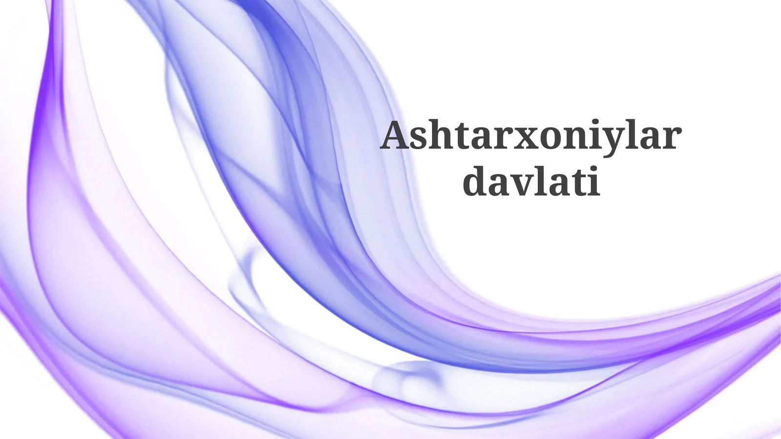 Ashtarxoniylardavlati