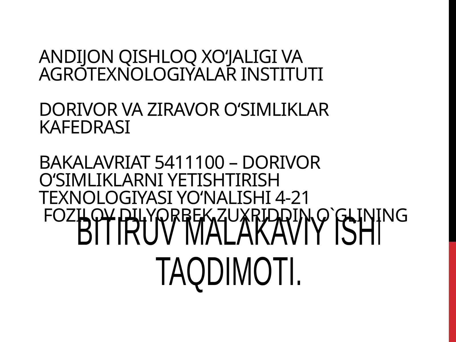 Efir mоylio’simliklarningbiologiyasi va ualarning tabiatdagi ahamiyati