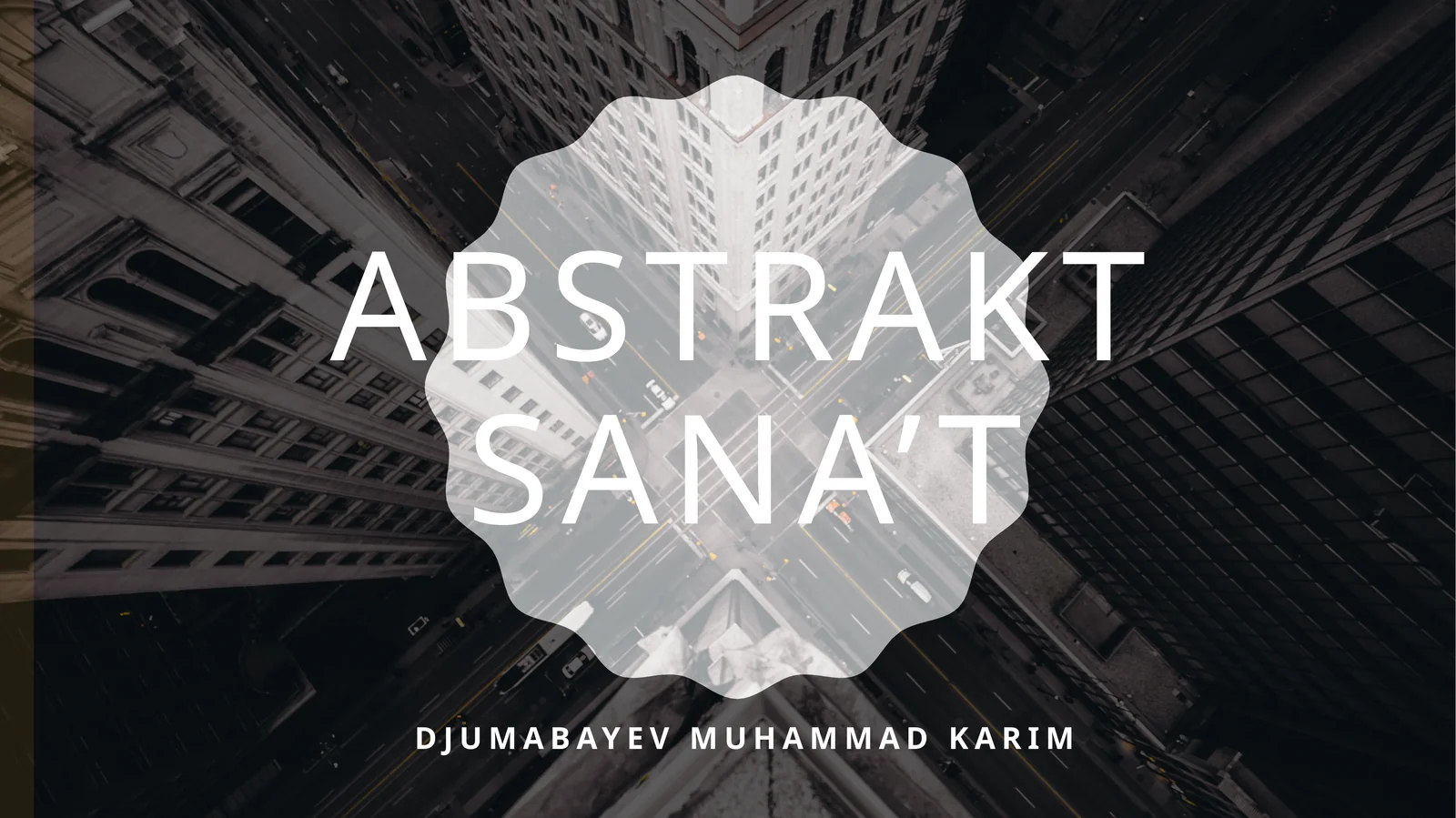 Abstrakt sana’t
