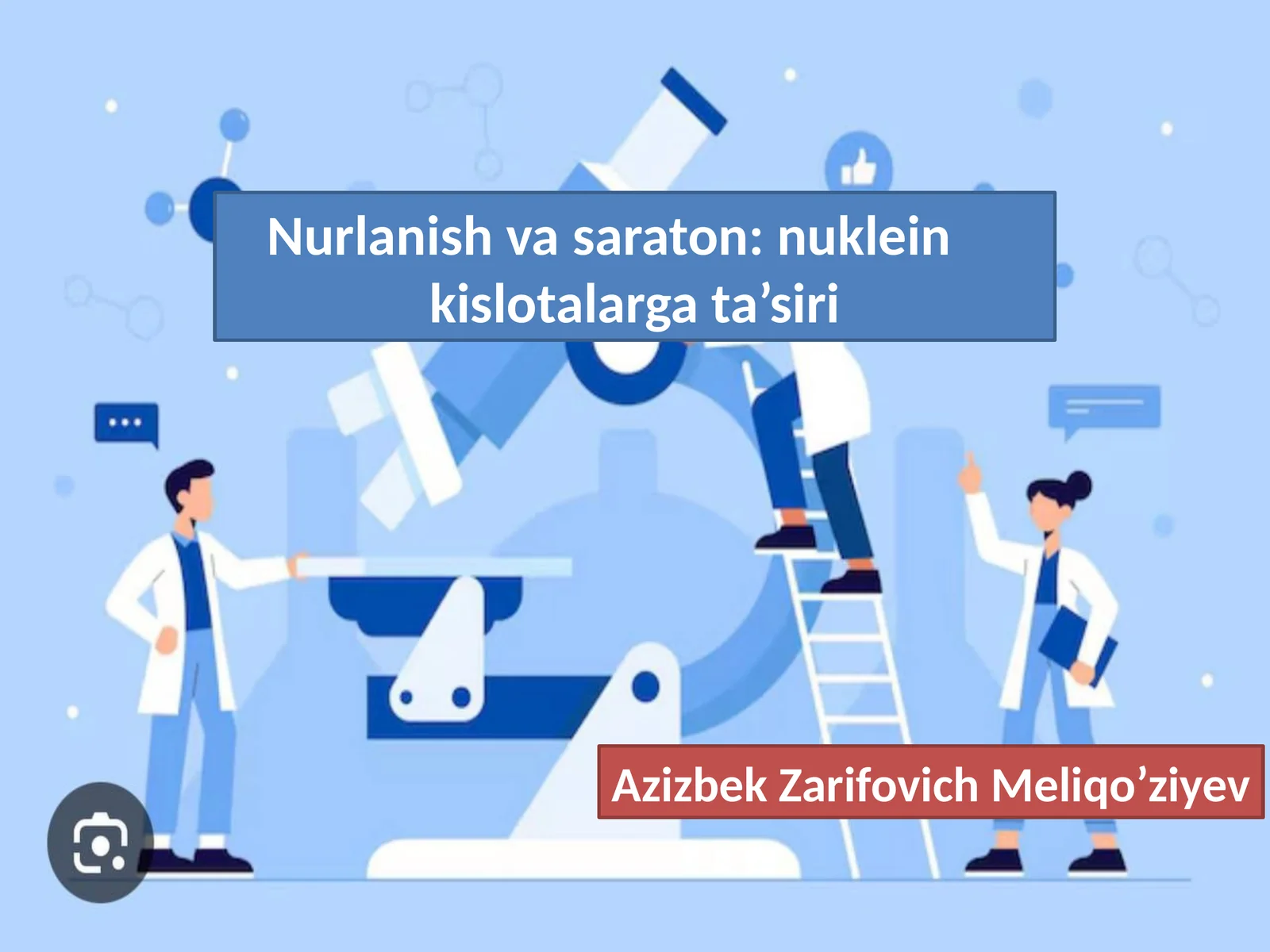 Nurlanish va saraton: nuklein kislotalarga ta’siri