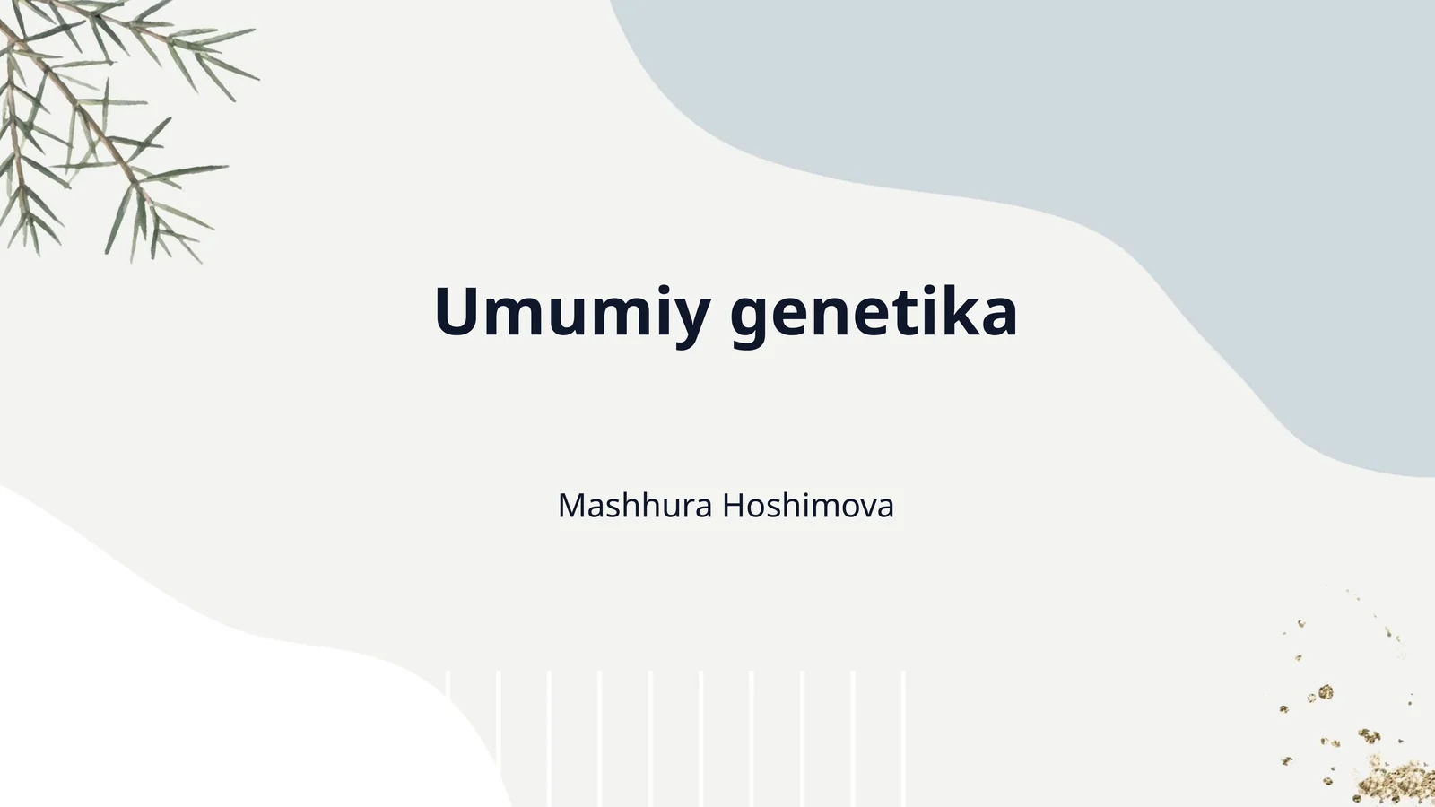 Umumiy genetika