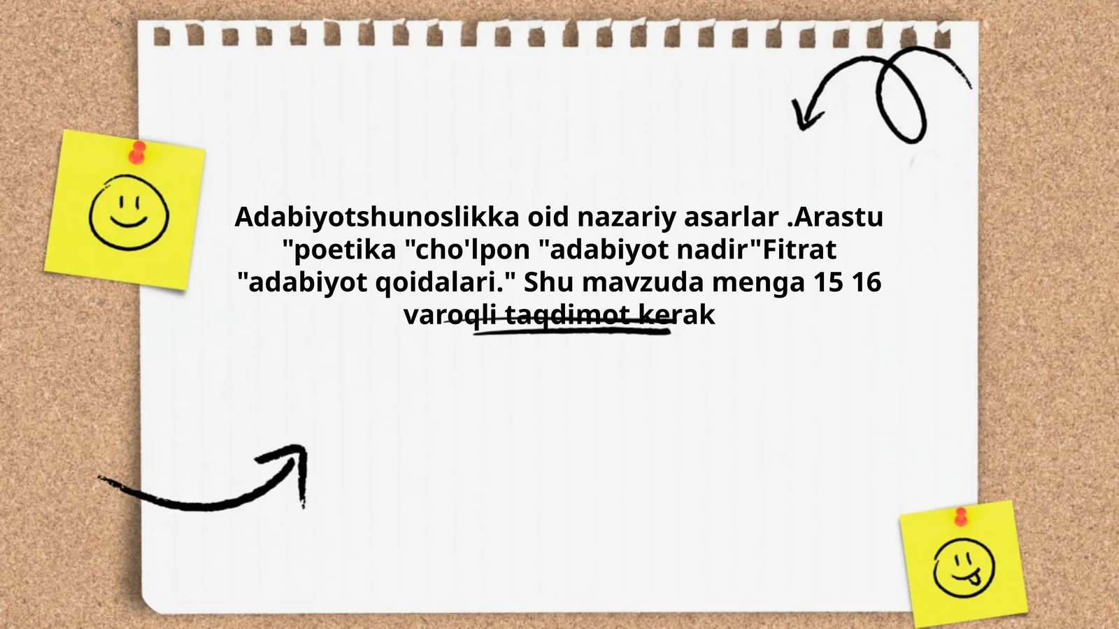 Adabiyotshunoslikka oid nazariy asarlar