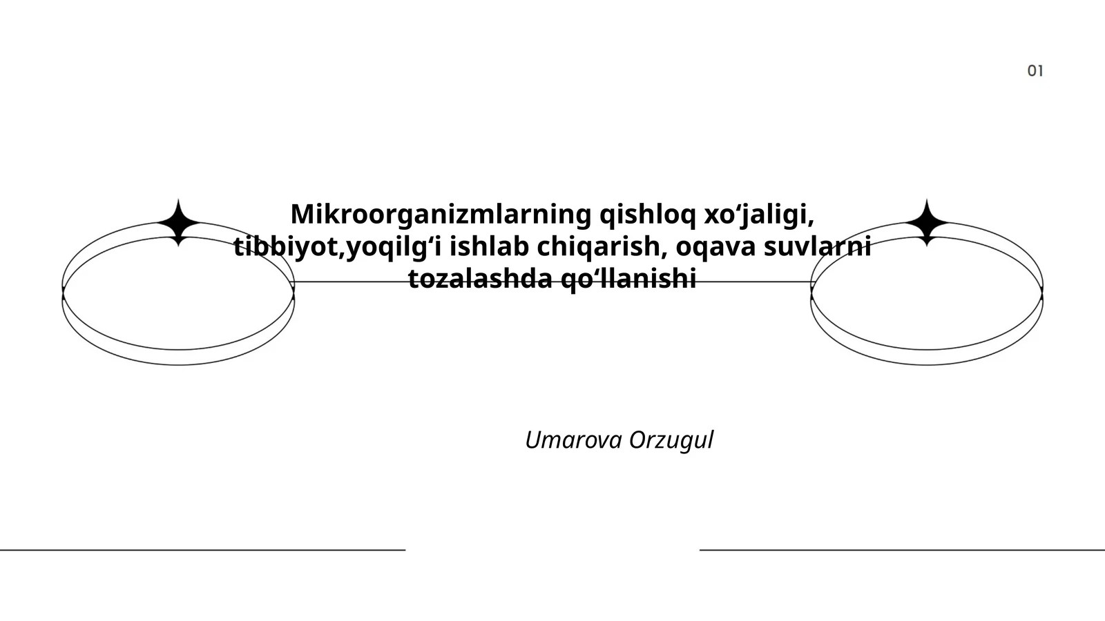 Mikroorganizmlarning qishloq xoʻjaligi, tibbiyot, yoqilgʻi ishlab chiqarish