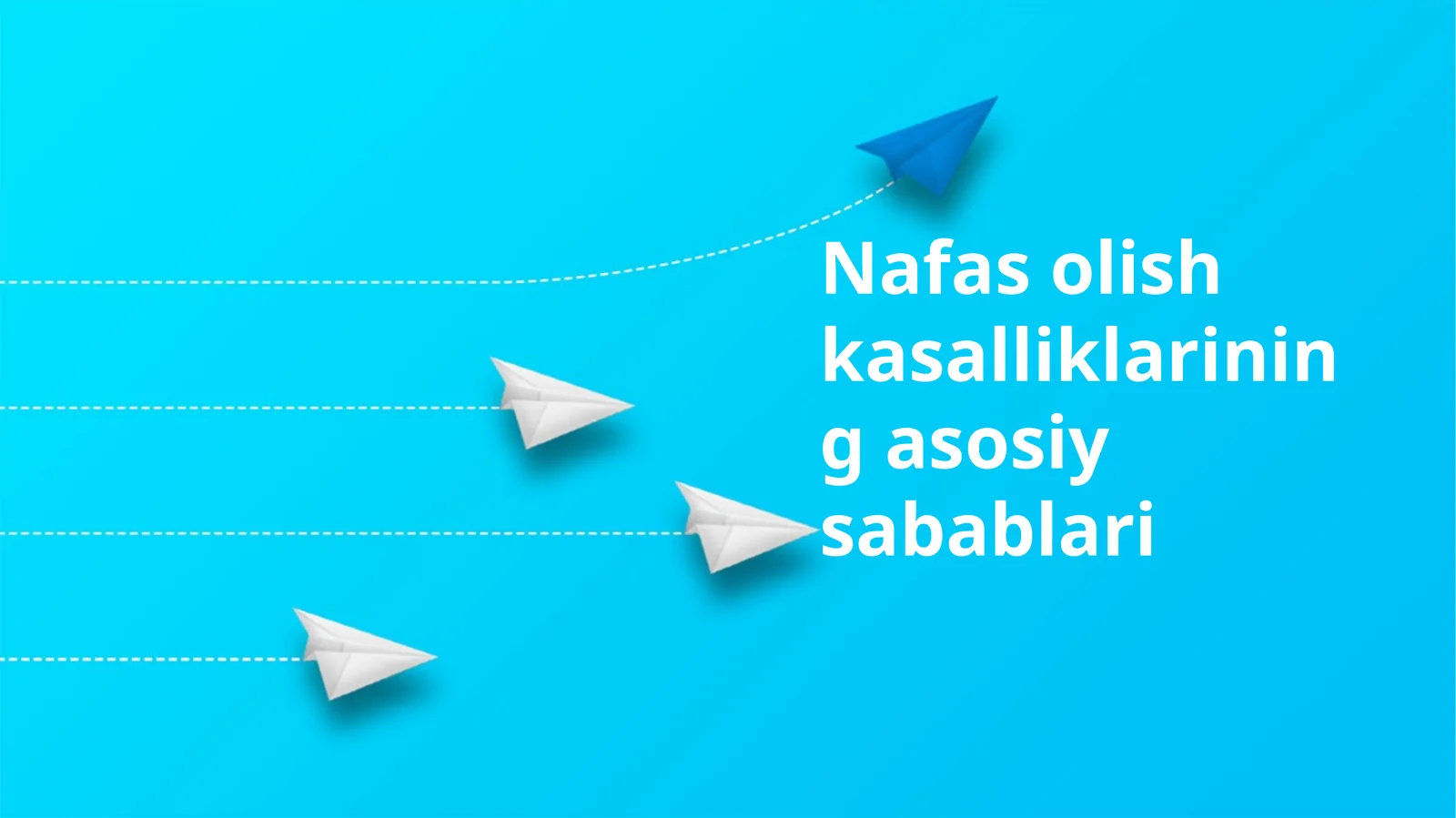 Nafas olish kasalliklarining asosiy sabablari