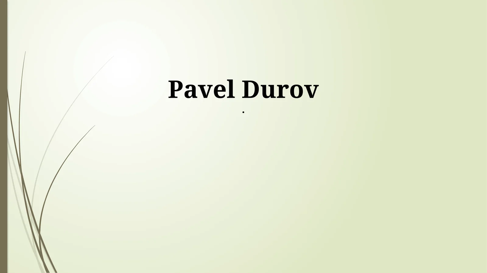 Pavel Durov. From St. Petersburg to Global Impact: The Life and Rise of Pavel Durov