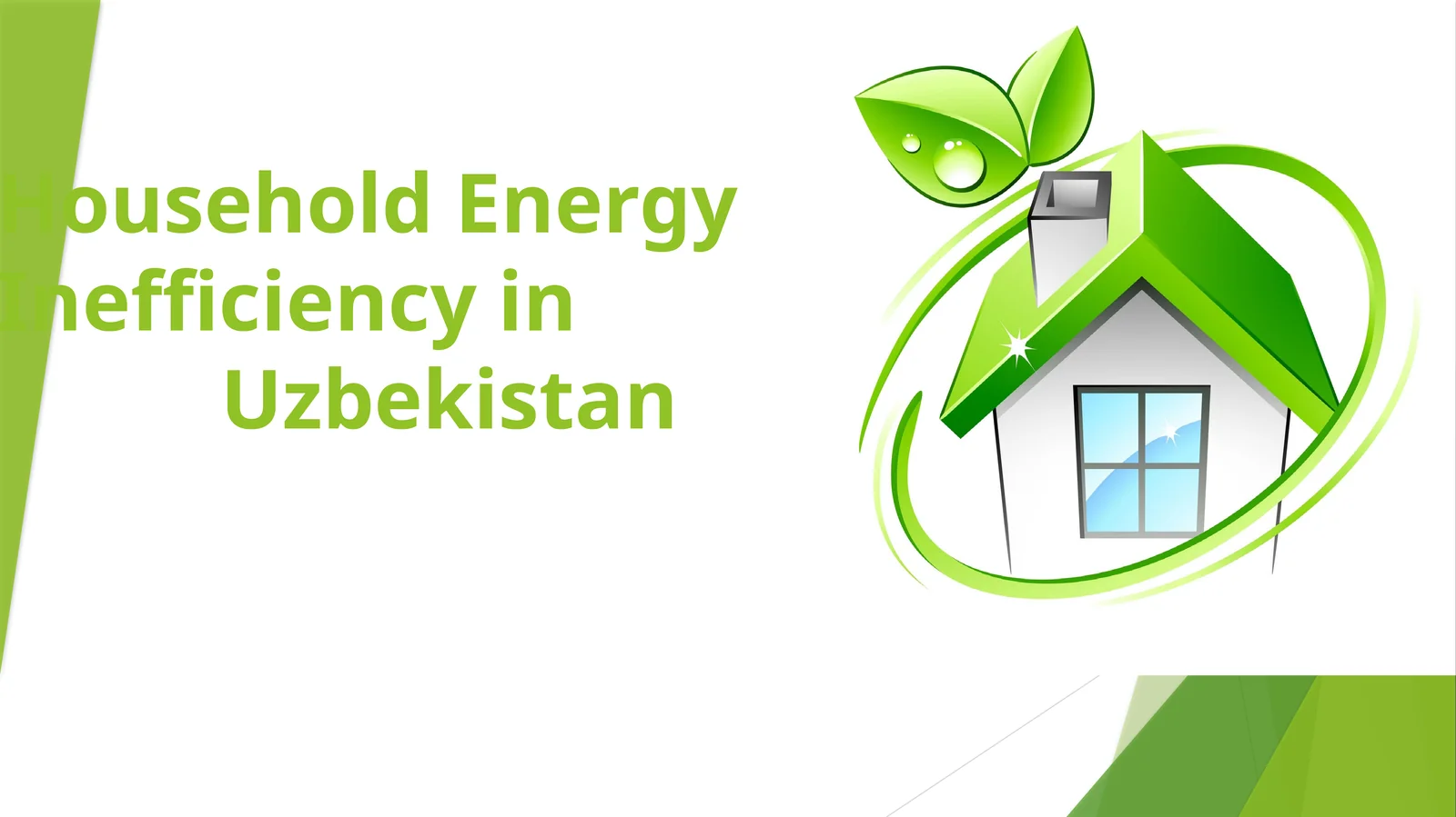 Household EnergyInefficiency in Uzbekistan