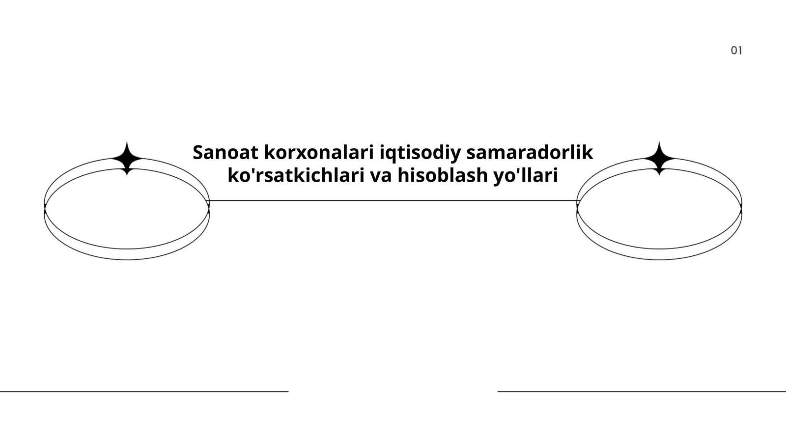 Sanoat korxonalari iqtisodiy samaradorlik ko'rsatkichlari va hisoblash yo'llari