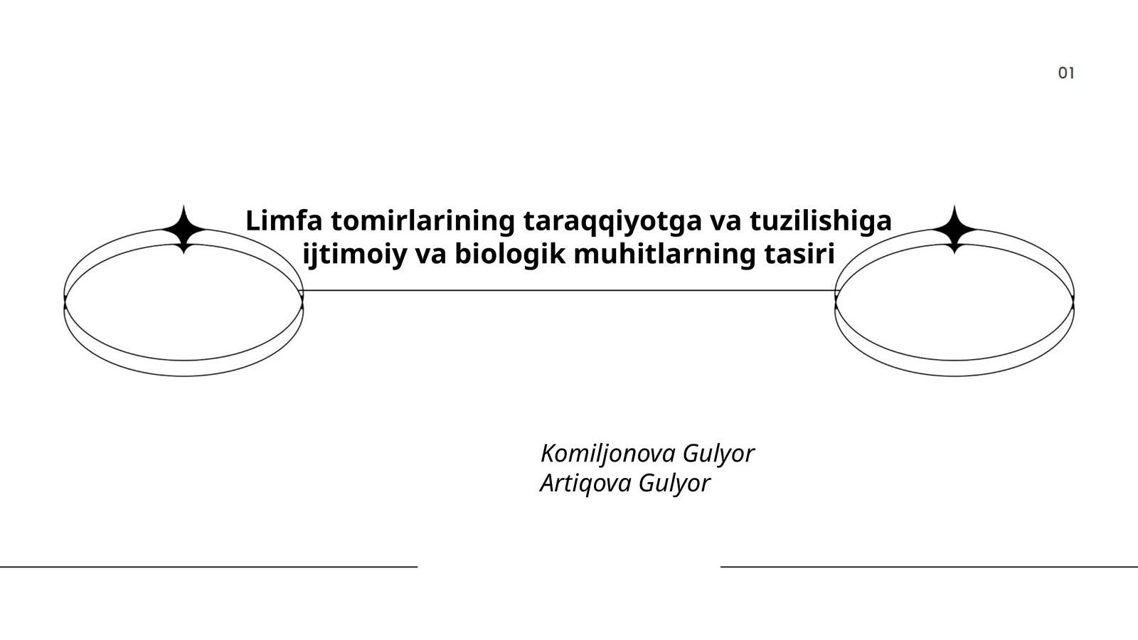 Limfa tomirlarining taraqqiyotga va tuzilishiga ijtimoiy va biologik muhitlarning tasiri