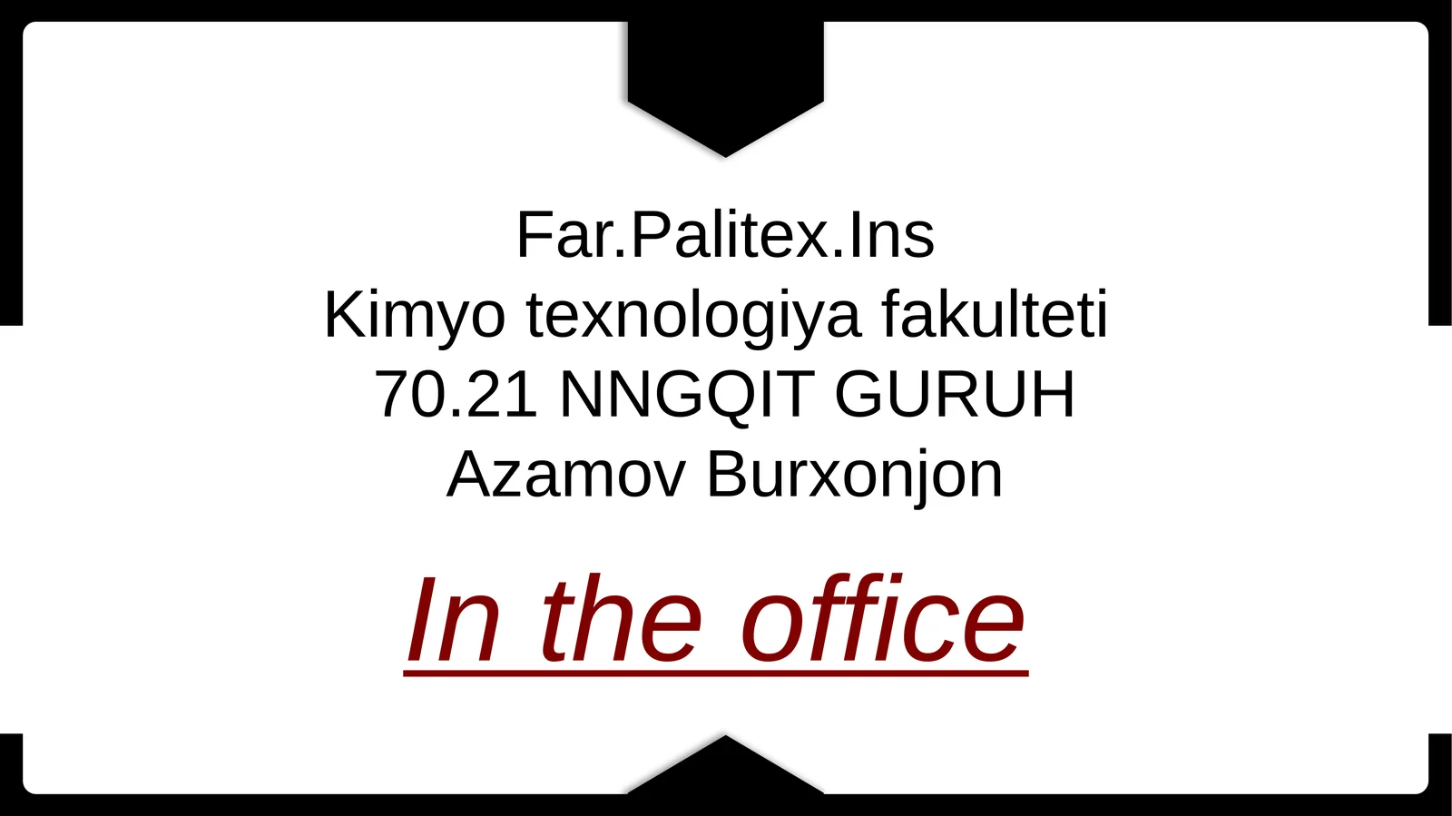 Intheoffice