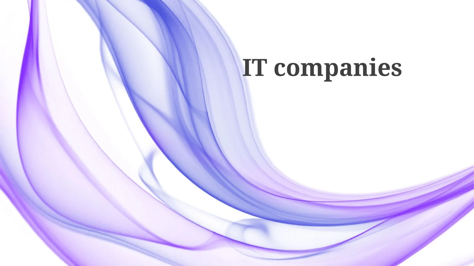 IT companies