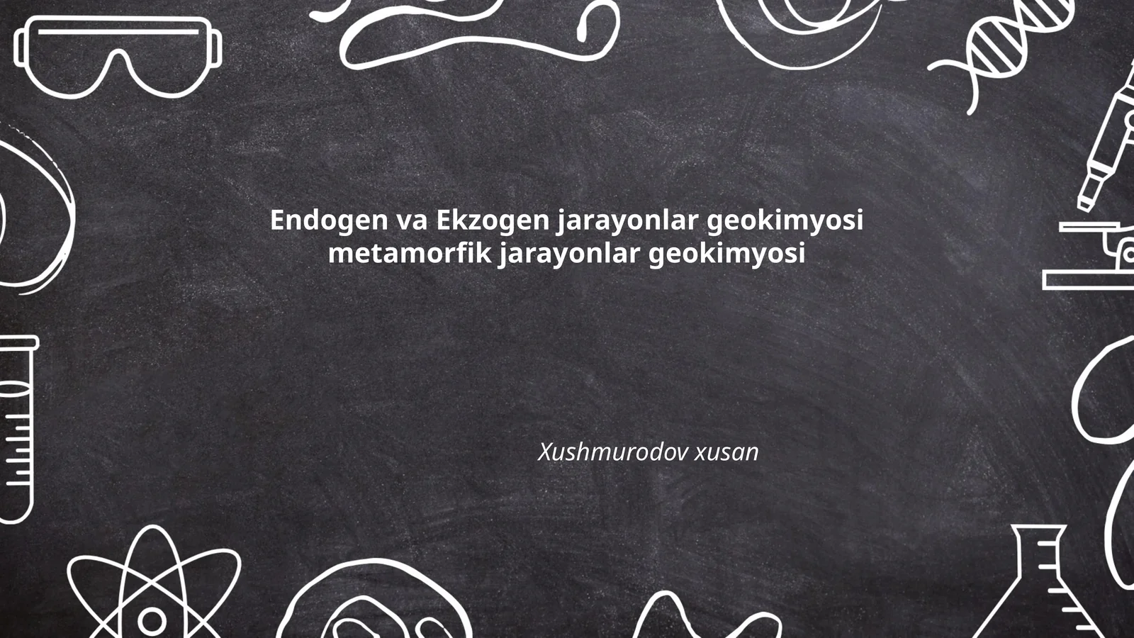 Magmatik jarayonlarning endogen geokimyosi