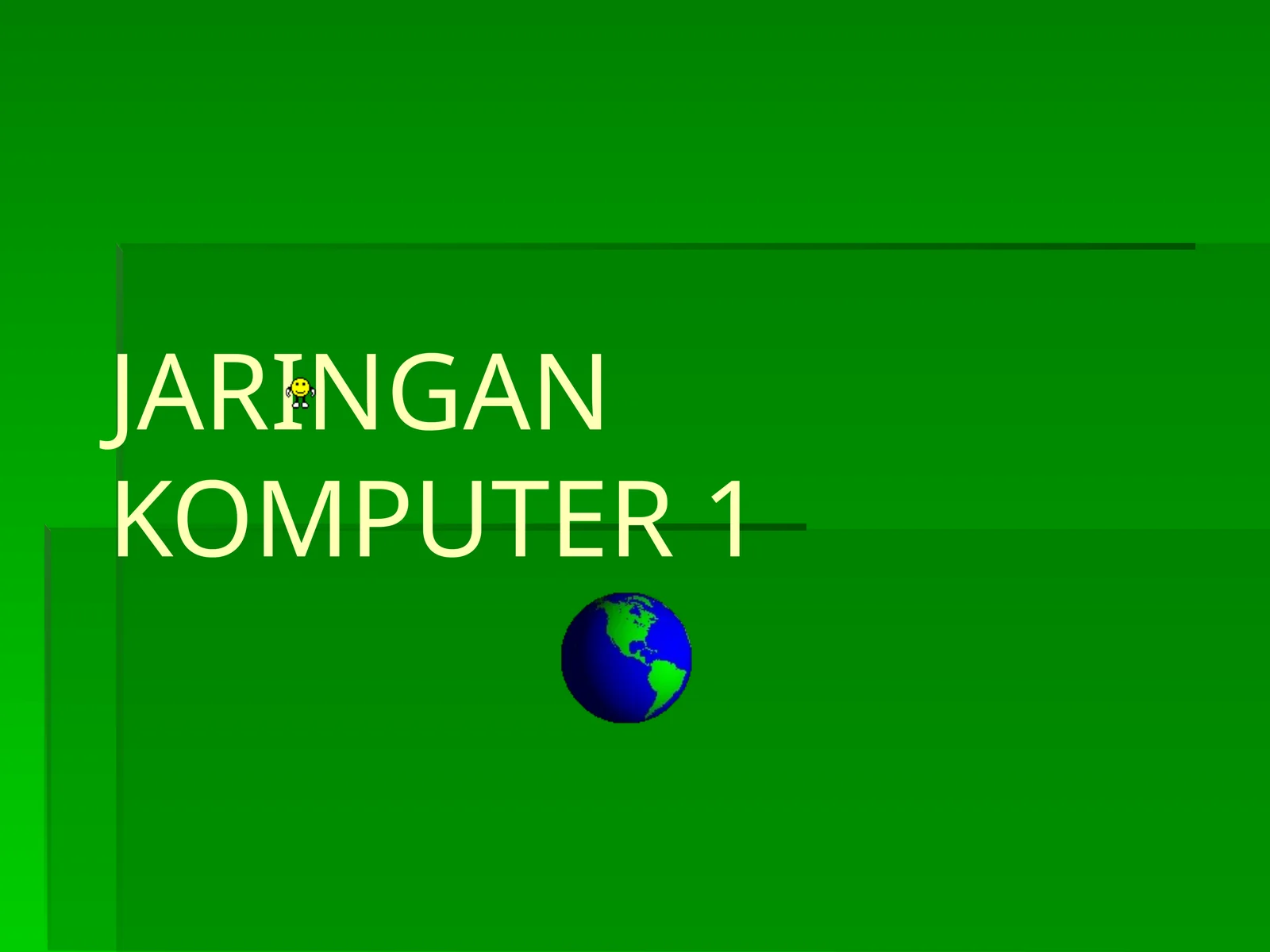 JARINGAN KOMPUTER 1