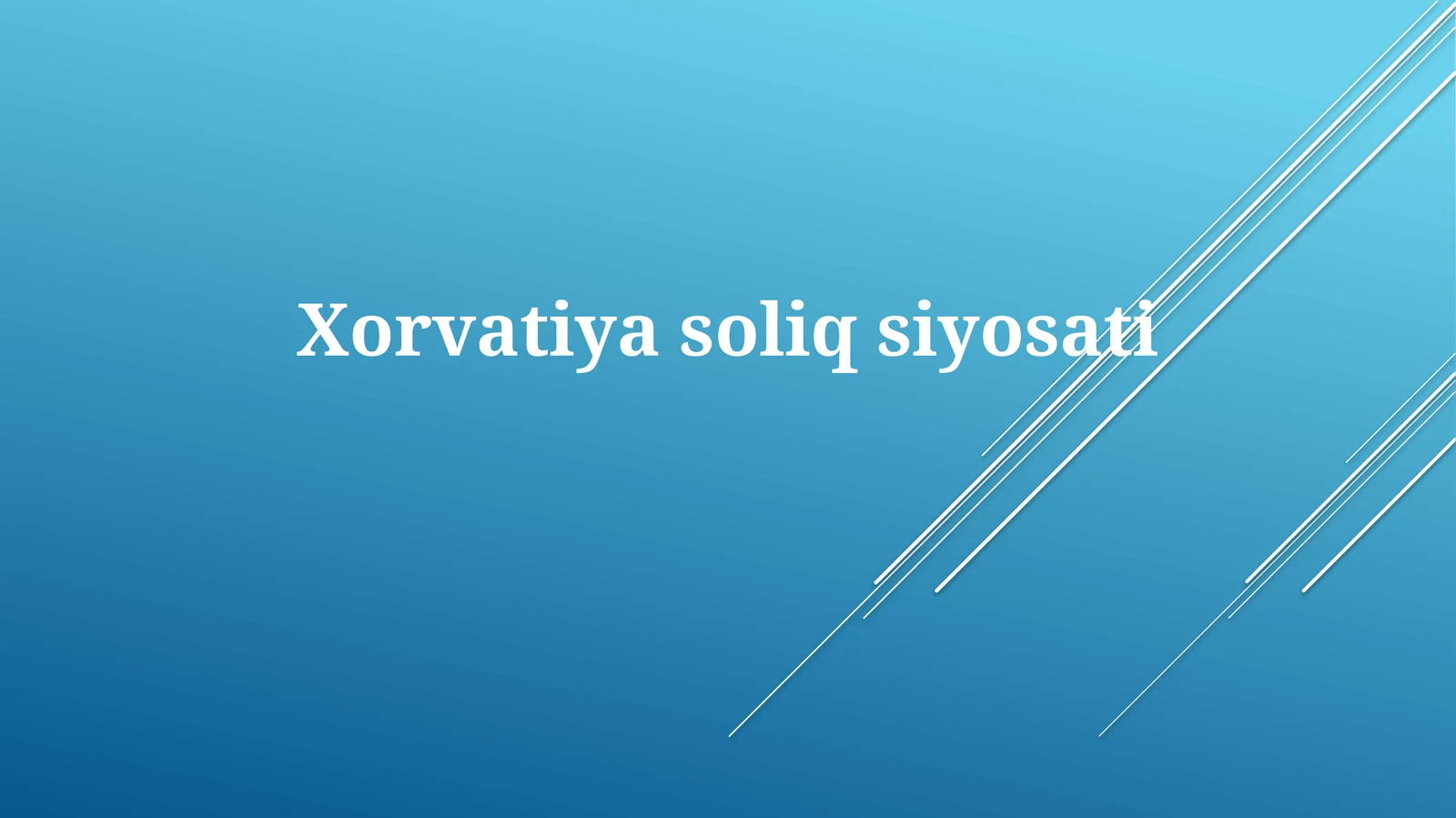 Xorvatiyasoliqsiyosati
