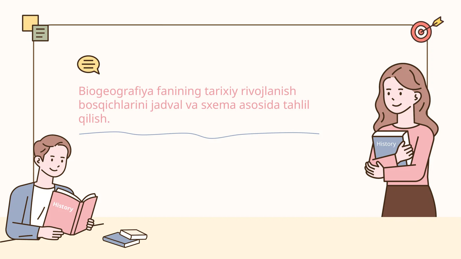Biogeografiya fanining tarixiy rivojlanish bosqichlarini jadval va sxema asosida tahlil qilish