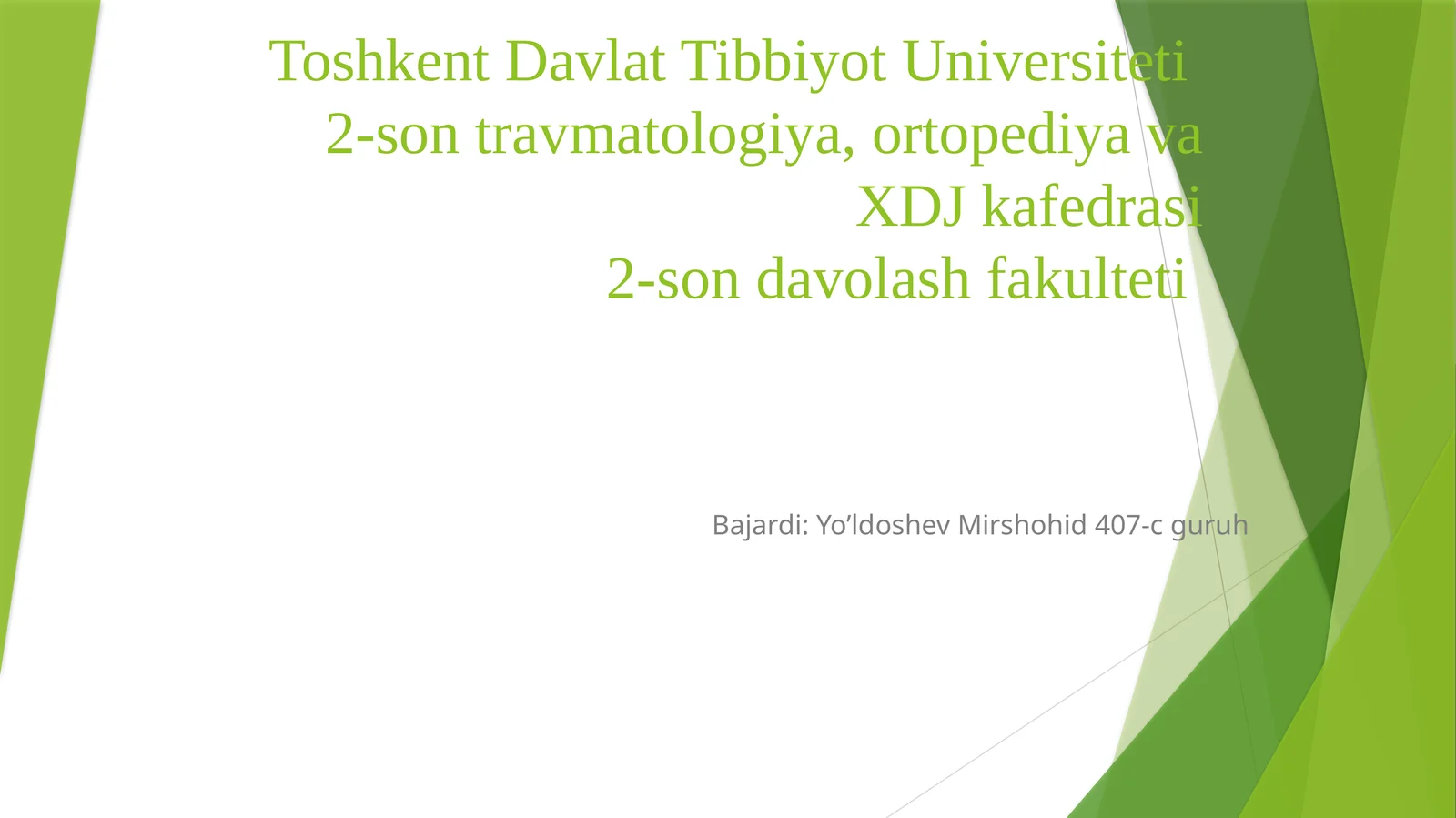 Son suyagining tug’ma chiqishlari, tug’ruq shikastlari,tug’ma bo’yin mushakli qiyshiqligi:etiologiyasi patogenezi tasnifi klinikasi diagnostikasi zamonaviy davolash usullari