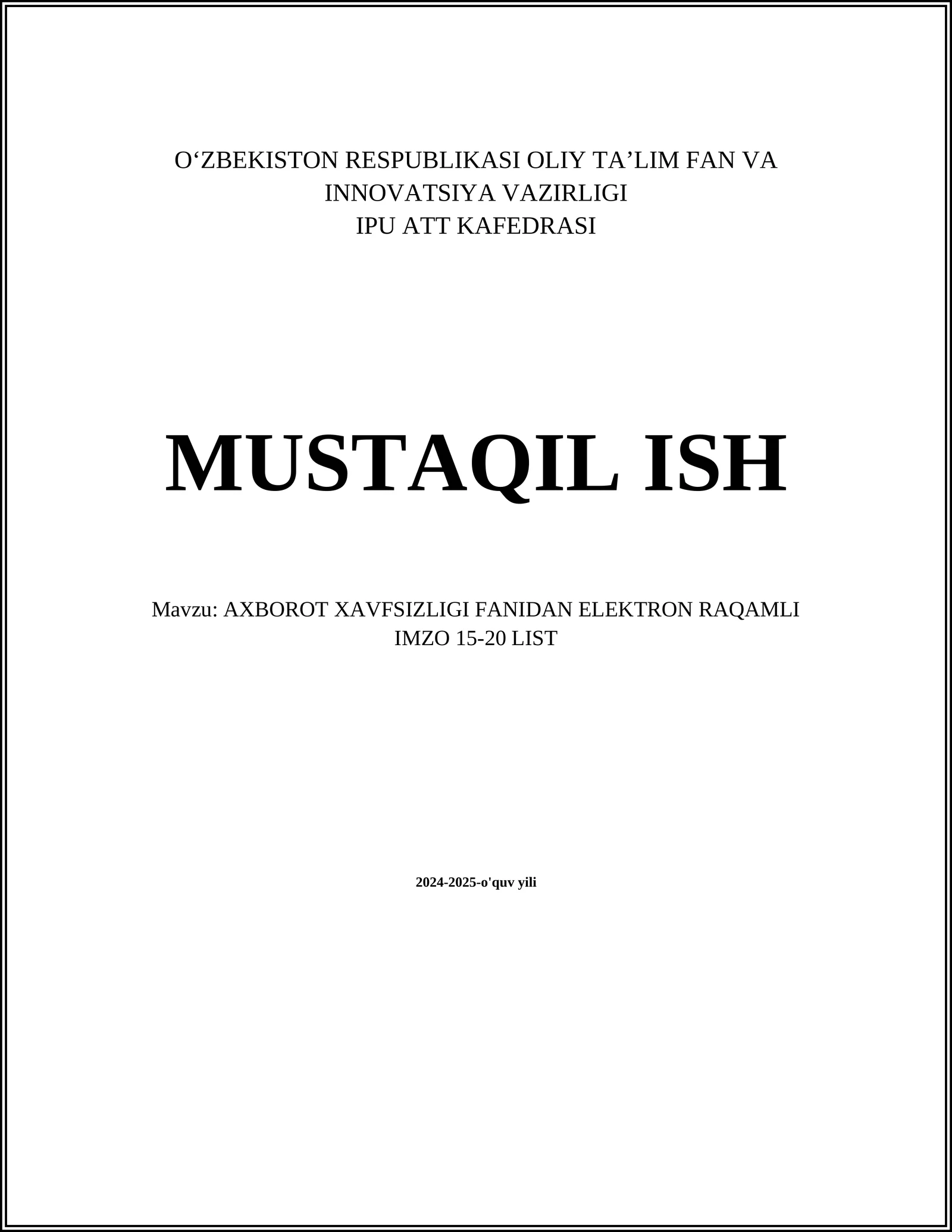 ERI kriptografik asoslari