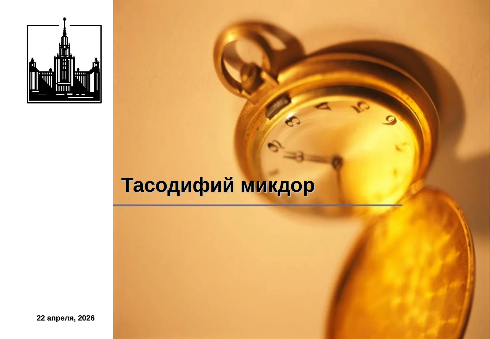 Тасодифий микдор