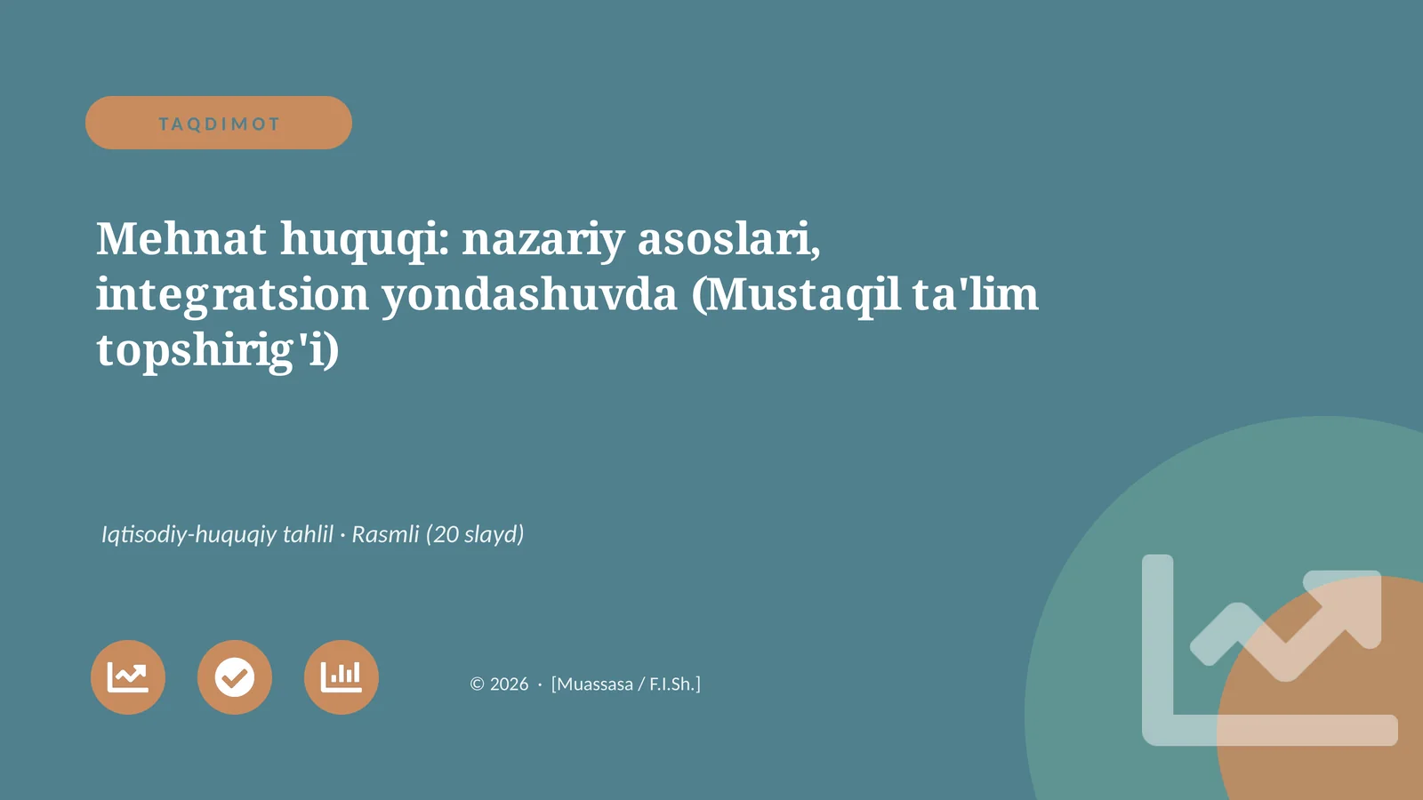 Mehmat huquqi: nazariy asoslari, integratsion yondashuvda (Mustaqil ta'lim topshirig'i)