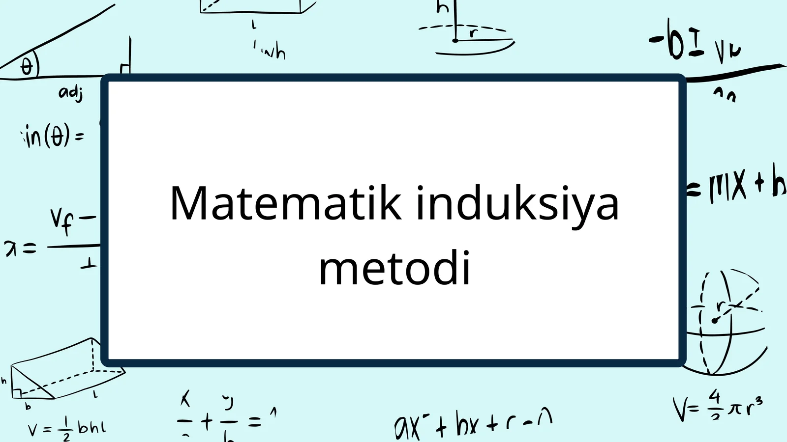 Matematik induksiya metodi