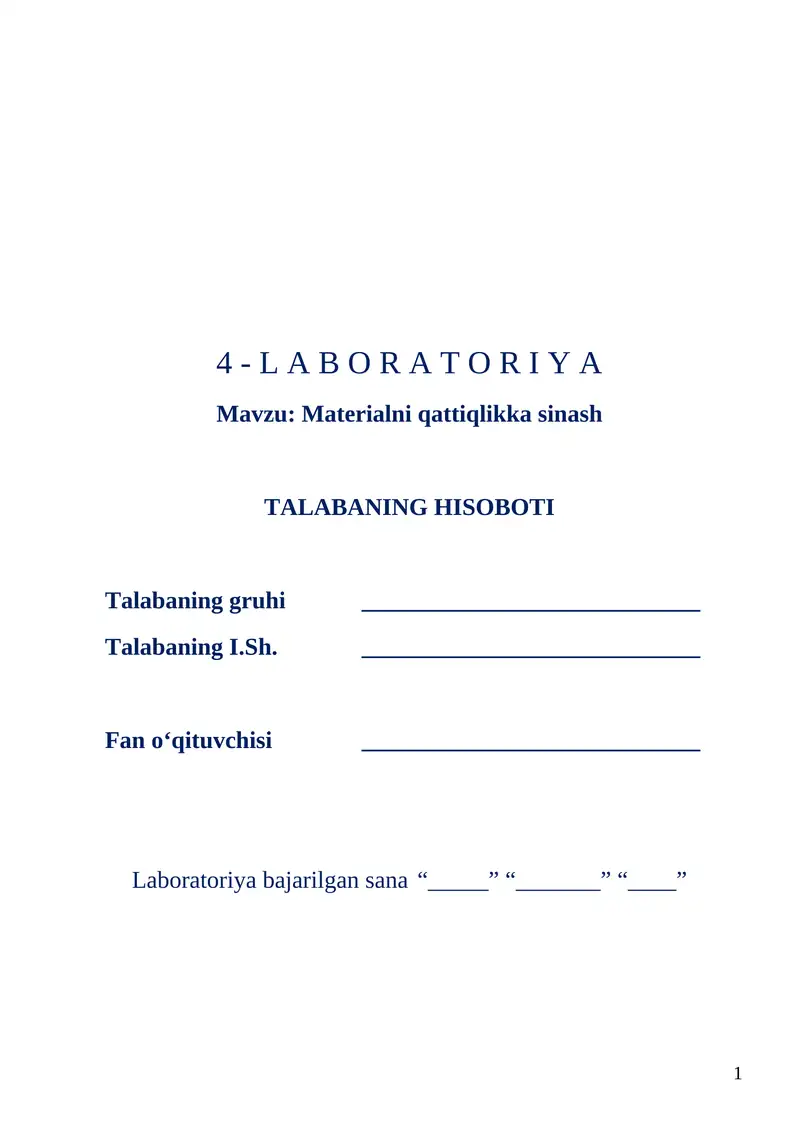 BRINEL HARDNESS TESTER tajriba mashinasi