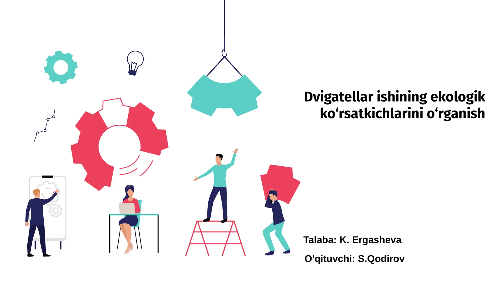 Dvigatellar ishining ekologik ko‘rsatkichlarini o‘rganish