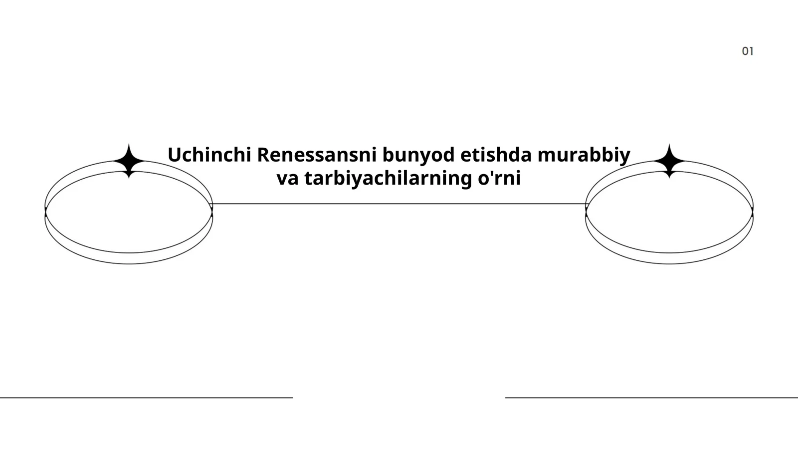 Uchinchi Renessansni bunyod etishda murabbiy va tarbiyachilarning o'rni