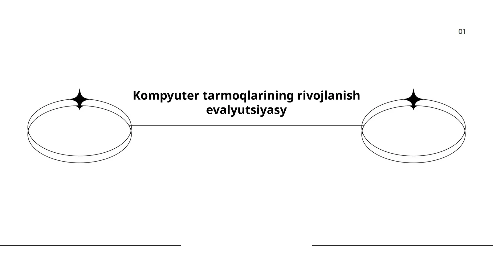 Kompyuter tarmoqlarining rivojlanish evalyutsiyasy