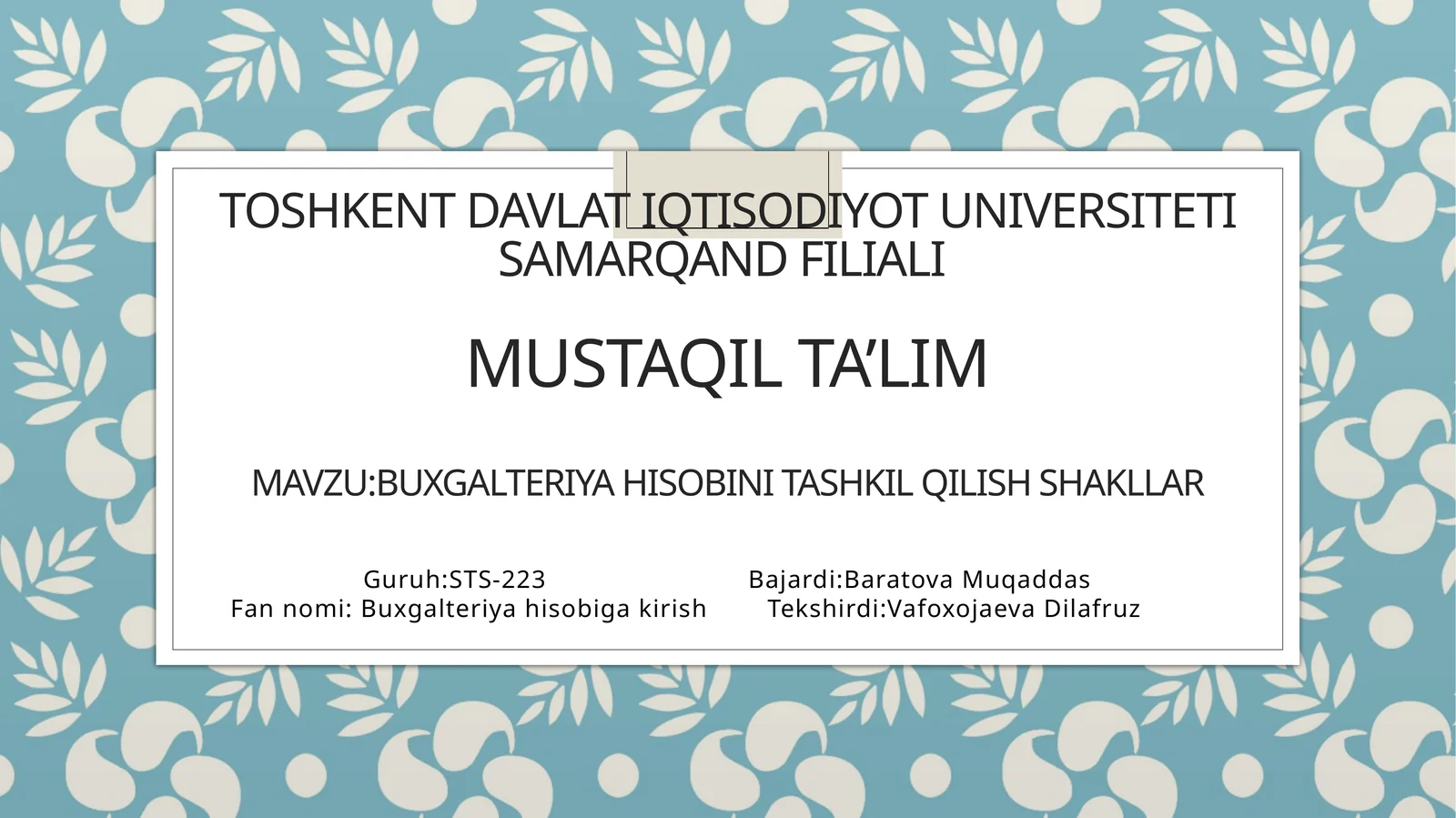 buxgalteriyahisobinitashkilqilishshakllar