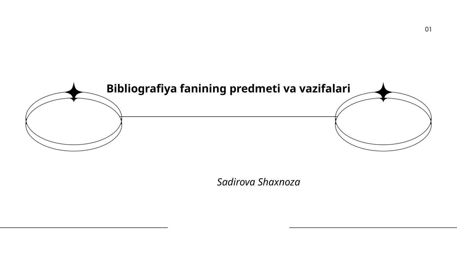 Bibliografiya fanining predmeti va vazifalari