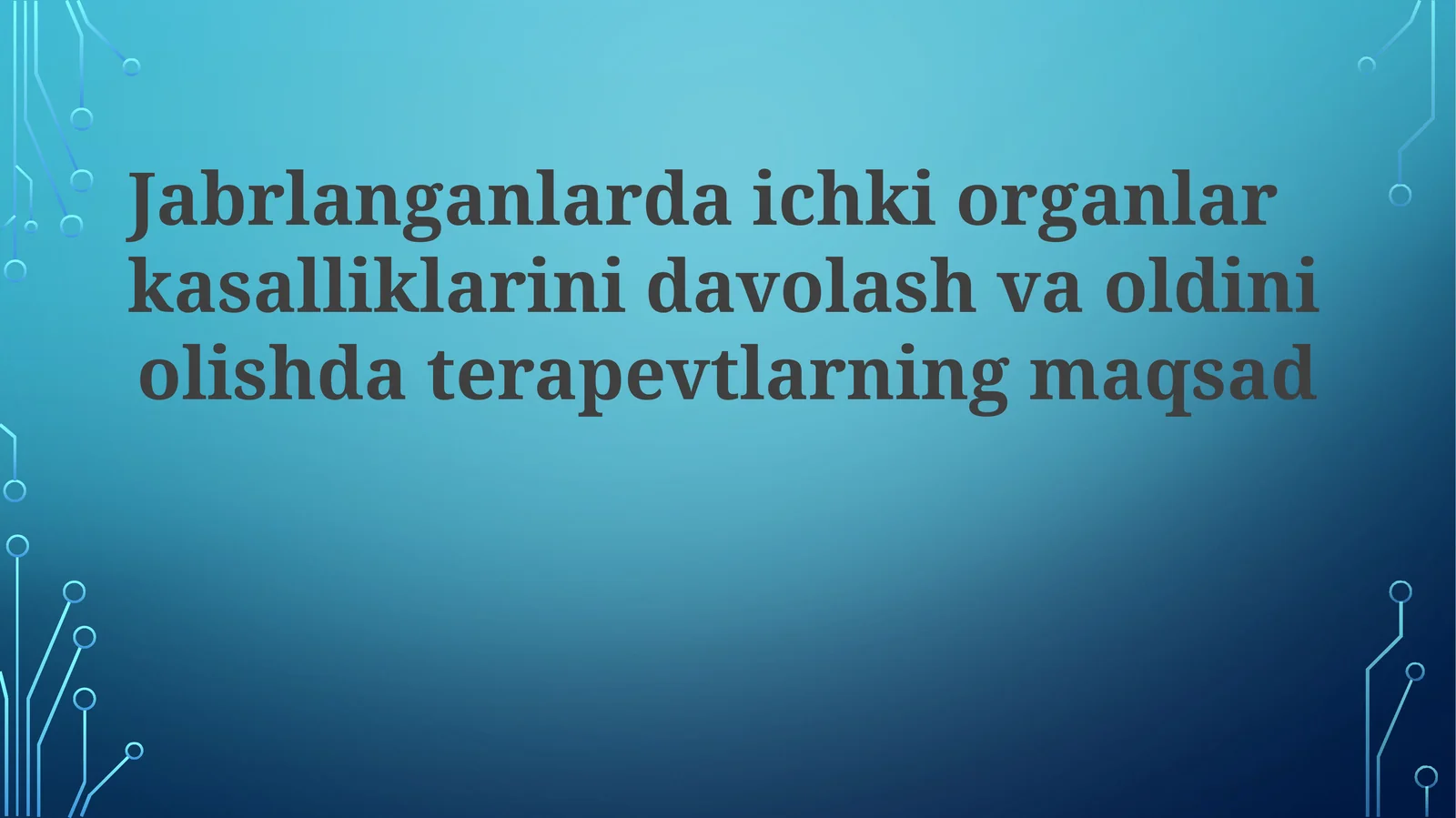 Jabrlanganlardagi Ichki A’zolarning Kasalliklarini Davolash va Oldini Olishda Psixologlarning Maqsadi