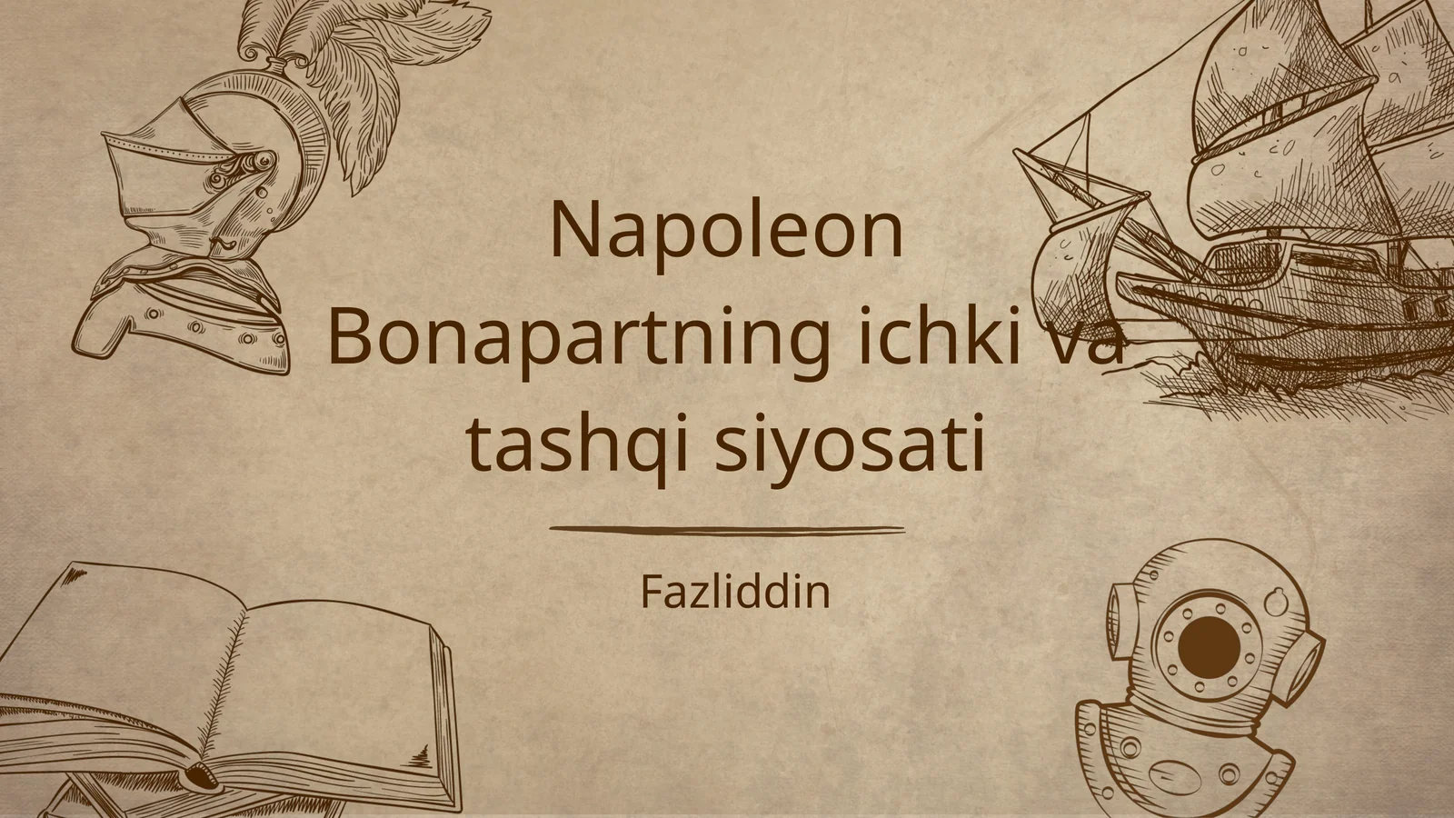 Napoleon Bonapartning ichki va tashqi siyosati