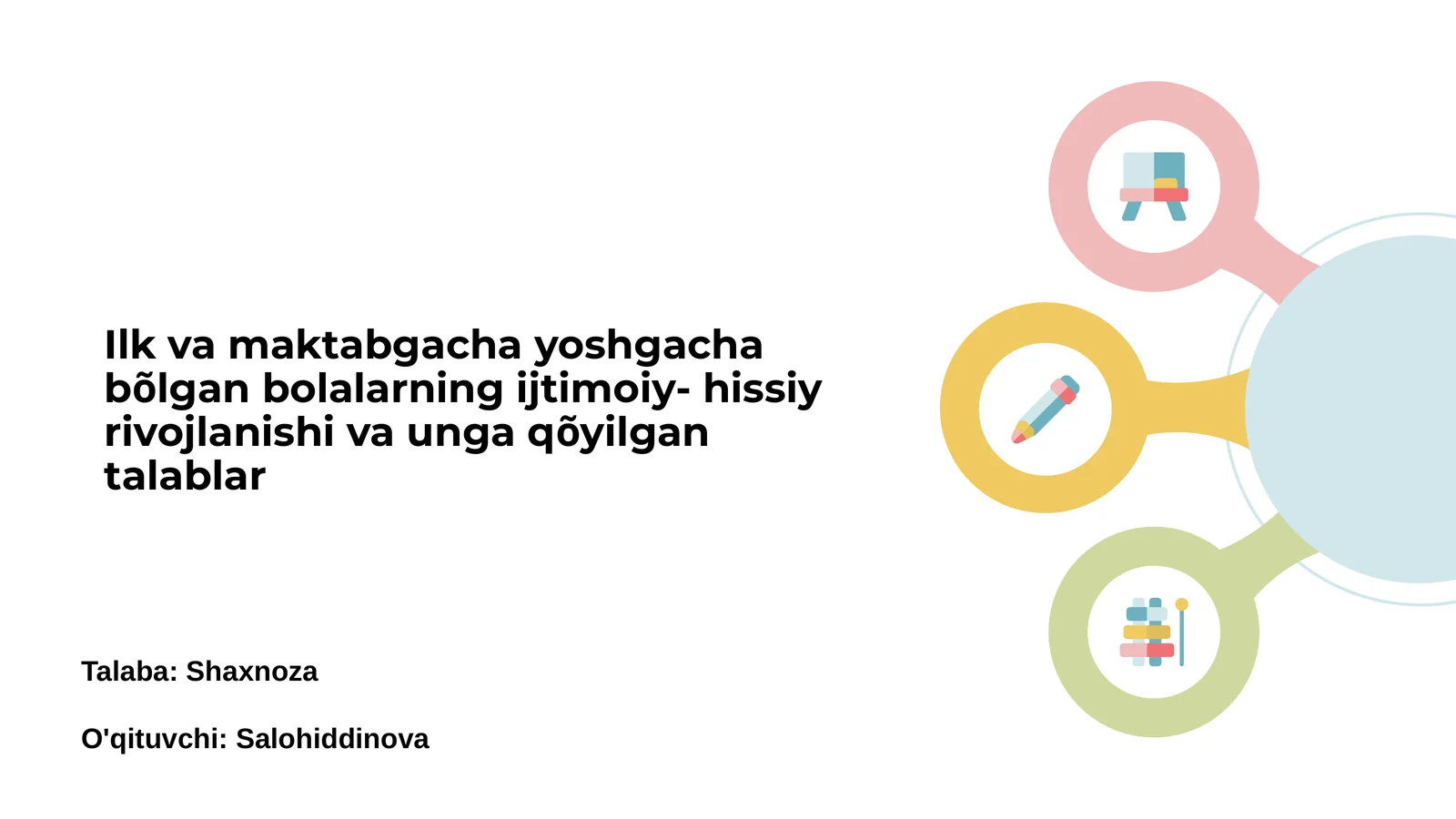 Ijtimoiy-hissiy rivojlanishning mohiyati