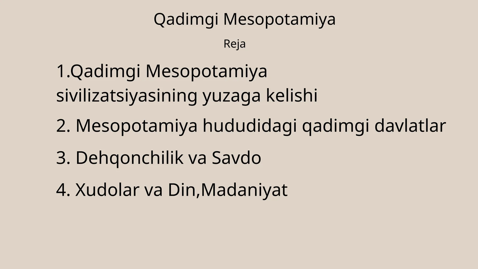 Qadimgi Mesopotamiya