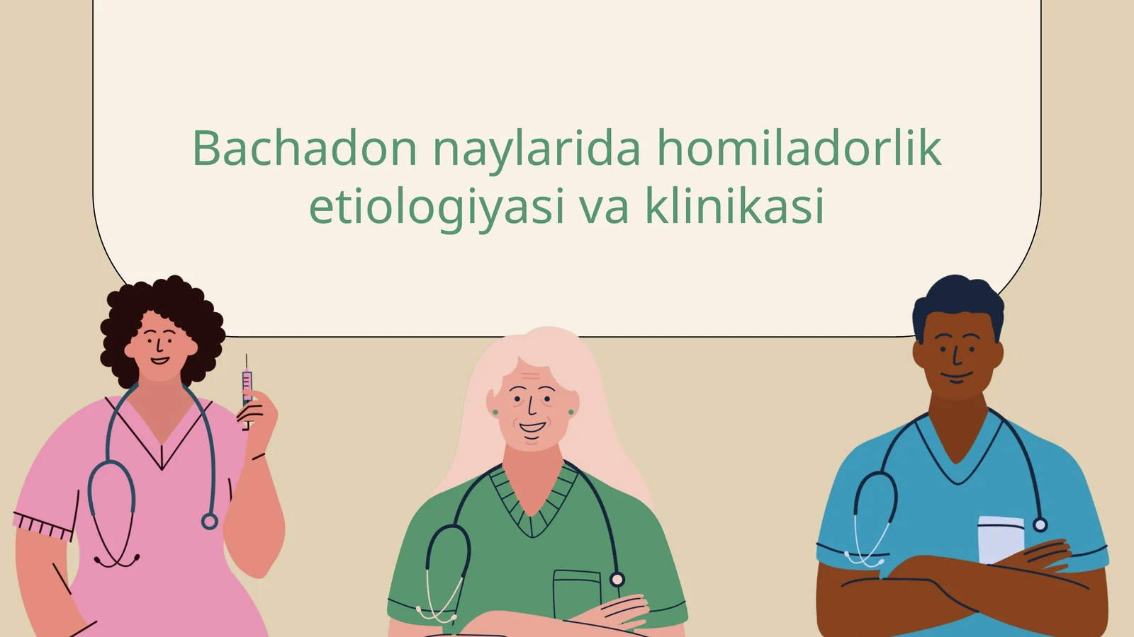 Bachadon naylarida homiladorlik etiologiyasi va klinikasi