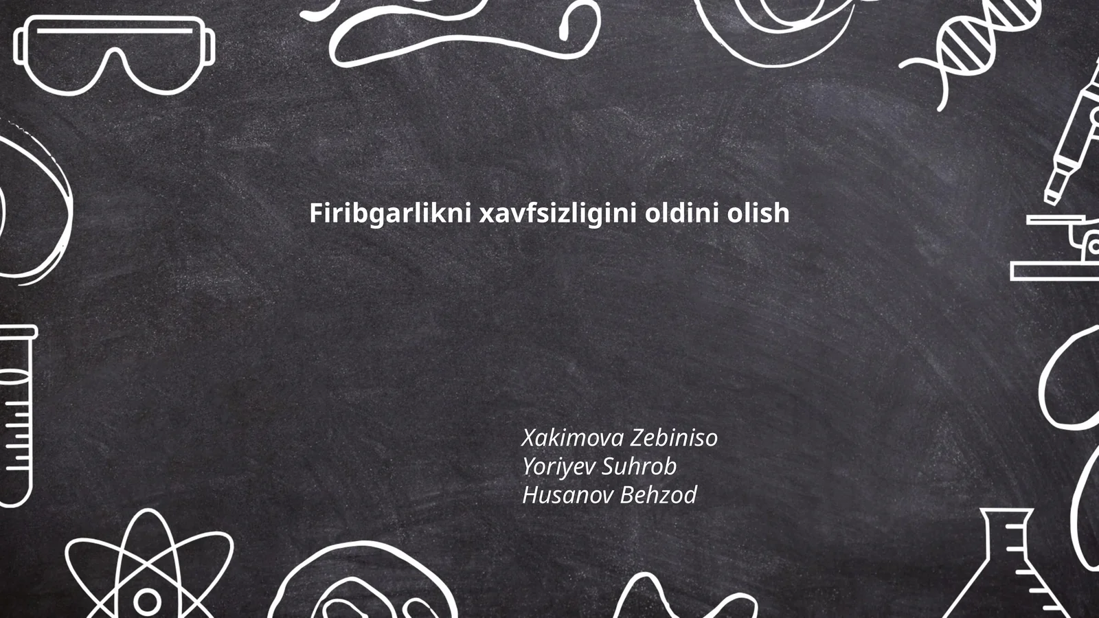 Yong'in xavfsizligi qoidalari