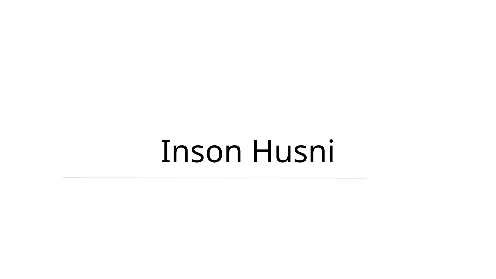 Inson Husni