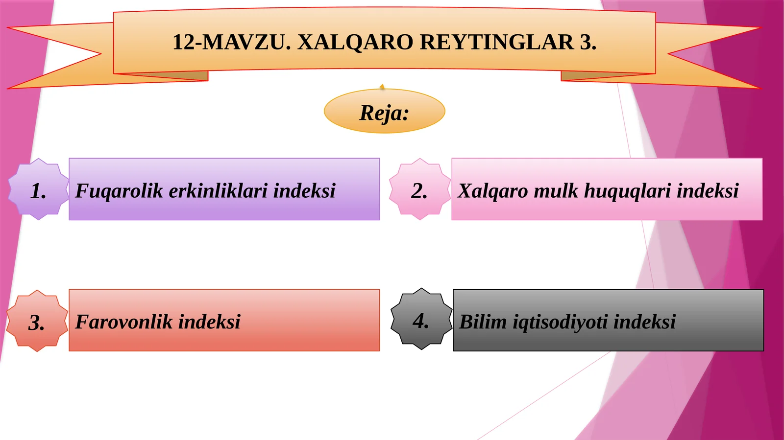 Xalqaro reytinglar 3
