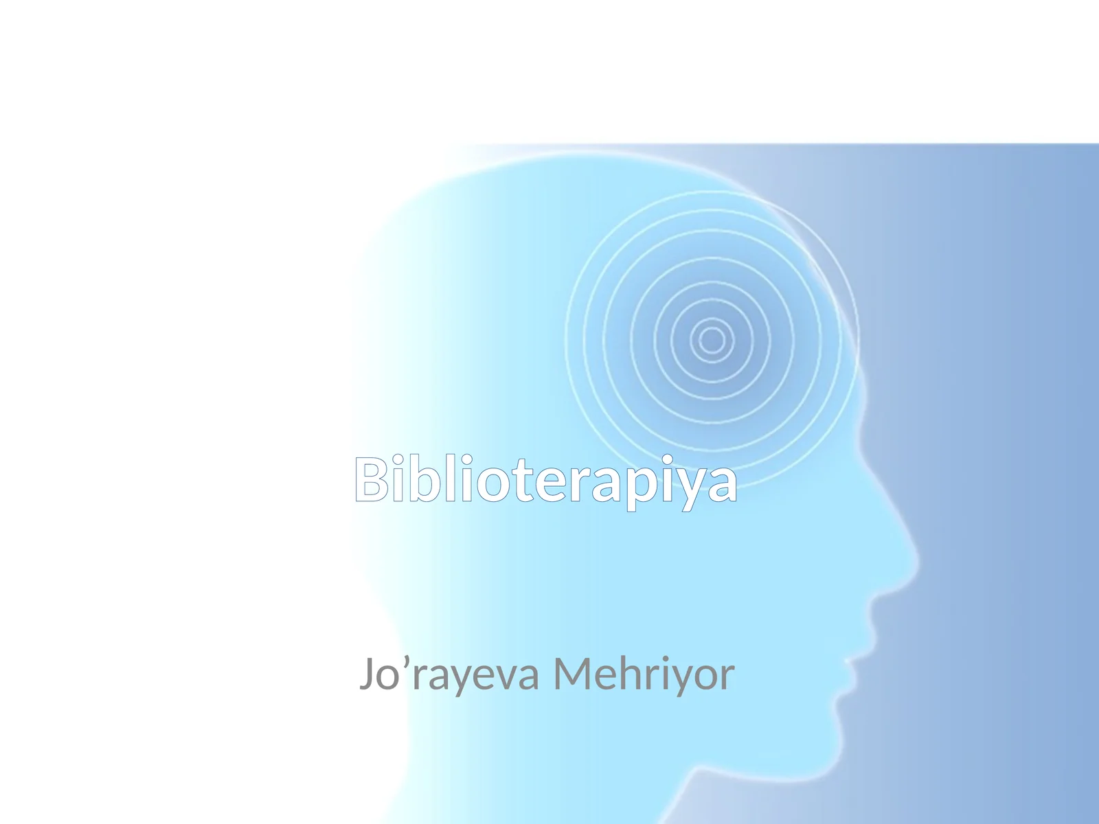 Biblioterapiya