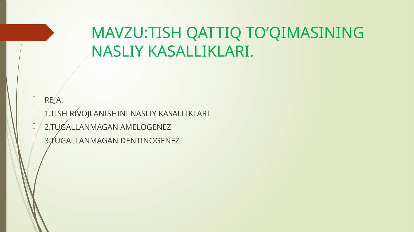Nokarioz kasalliklar