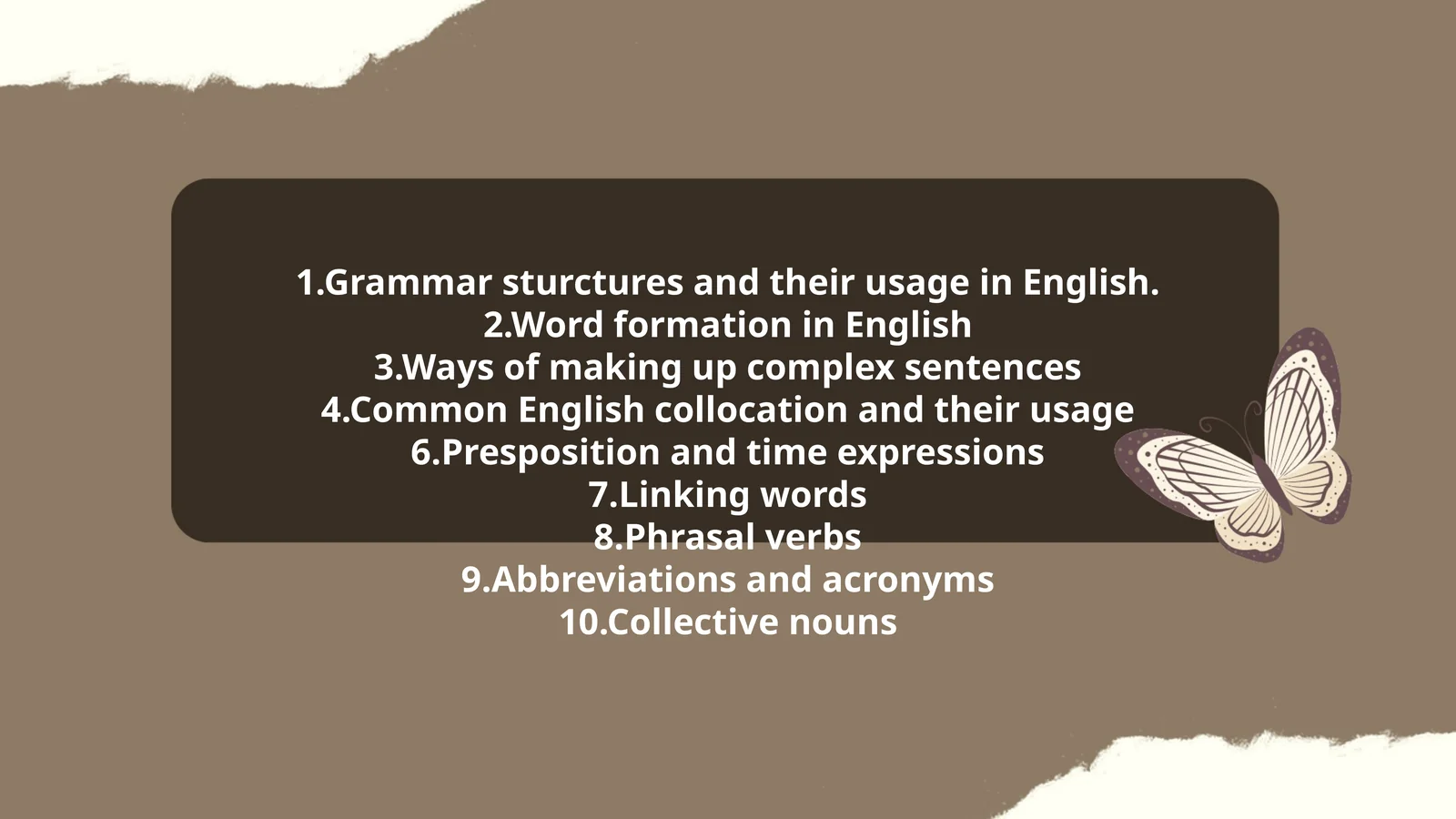 Ingliz tili grammatikasi va qo'llab-quvvatlashi