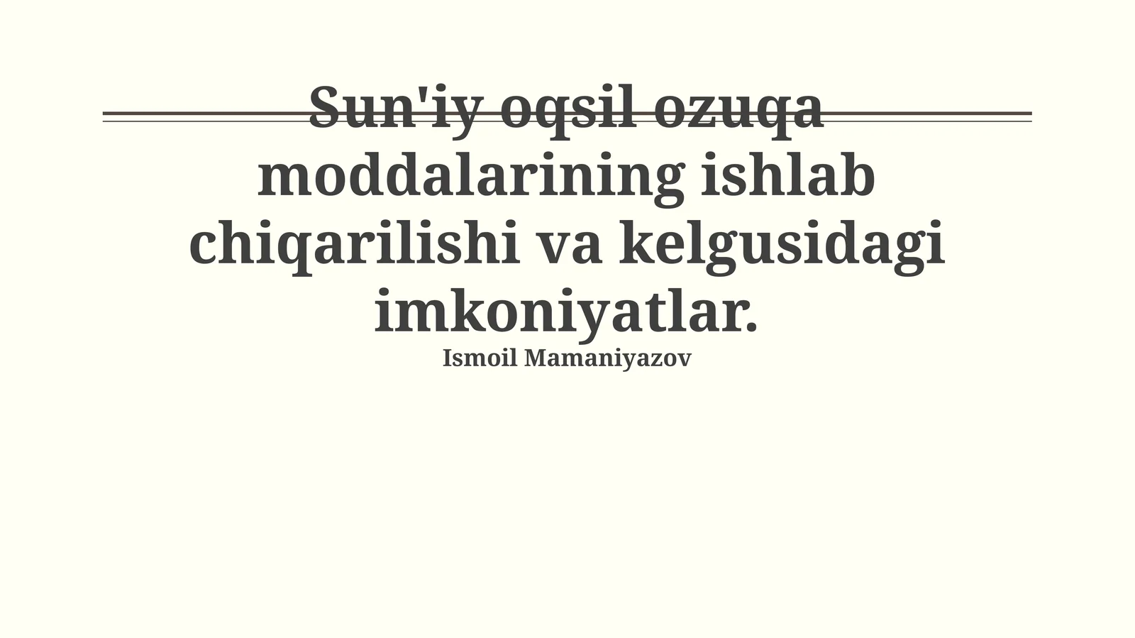 Sun'iy oqsil ishlab chiqarish - Ta'rif, ahamiyat va asoslar