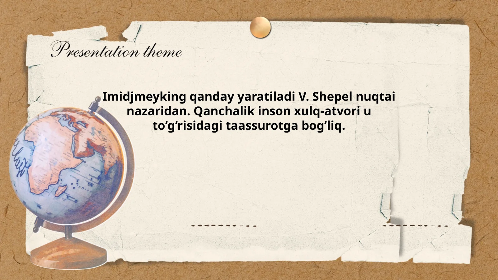 Imidjmeyking qanday yaratiladi V. Shepel nuqtai nazaridan. Qanchalik inson xulq-atvori u to‘g‘risidagi taassurotga bog‘liq