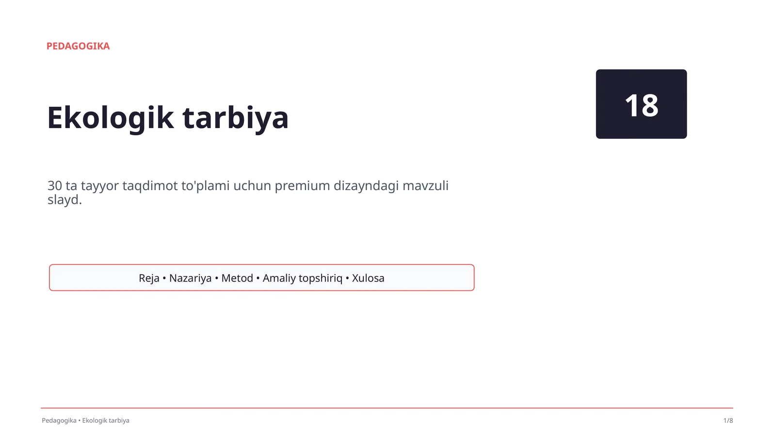 Ekologik tarbiya
