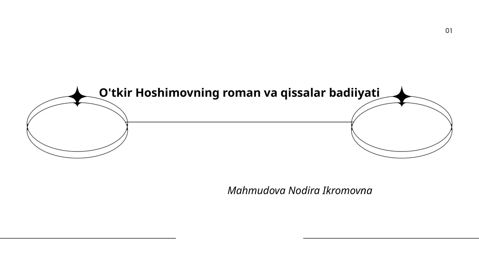 O'tkir Hoshimovning roman va qissalar badiiyati