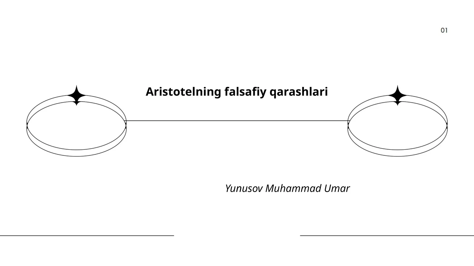 Aristotelning falsafiy qarashlari