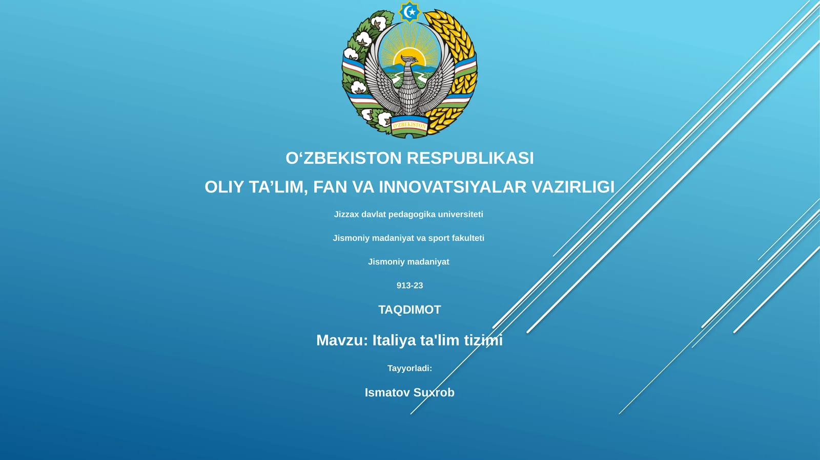 Italiya ta'lim tizimi