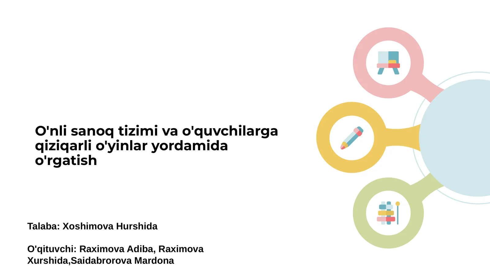 O'nli sanoq tizimi: asosiy tushunchalar