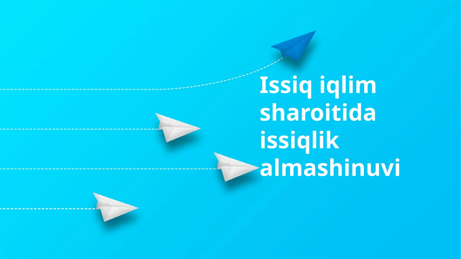 Issiq iqlim sharoitida issiqlik almashinuvi