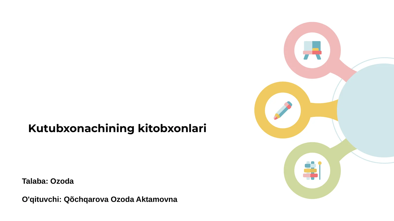 Kutubxonachining kitobxonlari